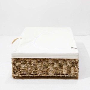 Caja de Almacenamiento Rectangular Tejida a Mano de Artex Dong Thap, de Mimbre, Rústica, Ecológica, Multifuncional, con Forro de Tela para Decoración del Hogar - Product Image 1
