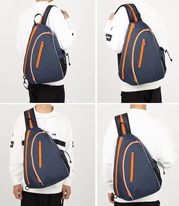 Sac à dos portable en nylon personnalisé – Sac de raquettes imperméable pour pickleball, tennis et badminton avec logo personnalisé - Product Image 5