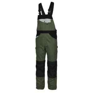 Custom Men’s Heavy Duty Bib Overalls Polycotton <b>Work</b> <b>Pants</b> Adjustable Reflective Safety Workwear Industrial Protective Clothing - Product Image 1