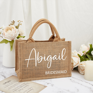 Bolsas de Yute al por Mayor con Impresión Personalizada, Bolsas de Embalaje Ecológicas y Duraderas - Product Image 5