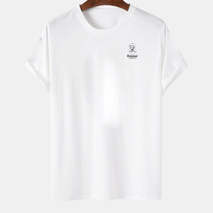เสื้อยืดสตรีทแวร์แฟชั่นดีไซน์ใหม่ พิมพ์โลโก้ตามสั่ง ผ้าฝ้าย 100% ทรงหลวม พิมพ์ลาย สำหรับผู้ชาย - Product Image 1