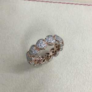 Real Diamond <b>Rings</b> 2.12 Ct Round Cut Natural White Diamond <b>Engagement</b> Wedding <b>Ring</b> for Women 925 <b>Sterling</b> <b>Silver</b> Wholesale - Product Image 1