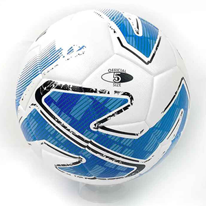 Balón de Fútbol CORE FIELD Azul y Blanco Talla 5, Ligero, Duradero, Ecológico, para Interior/Exterior, Balón de Entrenamiento Oficial - Product Image 1