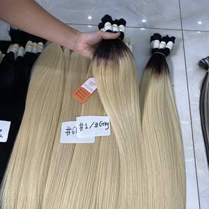Extensions de cheveux humains droits Remy vierges non transformés vietnamiens de haute qualité Fournisseur en gros Machine Double Collection de trame - Product Image 1