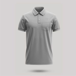 Polo brodé personnalisé pour homme – T-shirt respirant en jersey à motif uni, idéal pour le golf et le tennis – Prix de gros - Product Image 6