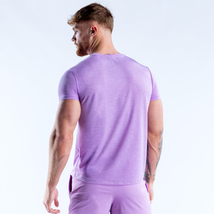 Camisetas de Gimnasio Personalizadas para Hombre, 100% Poliéster, Camisetas Deportivas de Secado Rápido y Transpirables, Camisetas para Hombre con Logotipo Personalizado OEM - Product Image 2