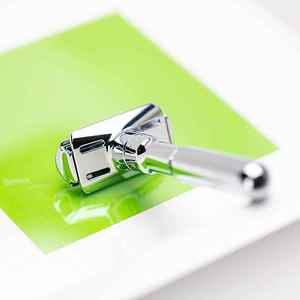 Heavy Duty Short Handle Men's Wet <b>Shaving</b> Safety Razors Custom logo Changeable Blade Stainless Steel Double Edge Blade Razor - Product Image 5