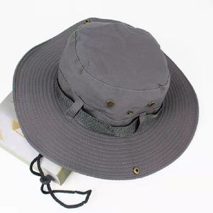 Chapeaux Bob d'été personnalisés pour hommes, chapeaux de pêcheur à large bord, respirants, en maille polyester, pour la pêche et la protection solaire - Product Image 3