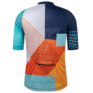 Jersey de Ciclismo Profesional de Manga Corta, Diseño Personalizado, Ecológico, Transpirable y Ligero para Hombre, Ropa Deportiva de Verano - Product Image 2