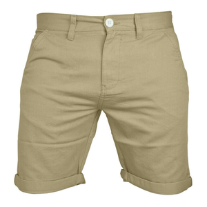 Nuevos Pantalones Cortos Ajustados para Hombre, 100% Algodón Orgánico Elástico, Transpirable, Sostenible, Casual, Slim Fit, con Botones, para Verano - Product Image 3