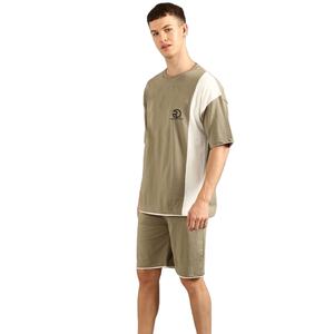 Tendance 2025 personnalisé hommes haute qualité coupe ajustée ensemble court sur mesure hommes ensembles jumeaux à vendre en gros conception personnalisée - Product Image 4