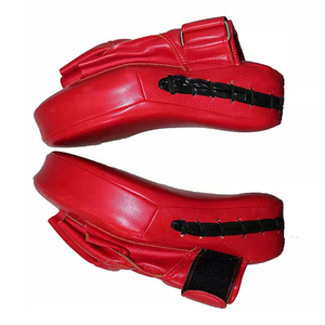En gros, Cibles de frappe incurvées en cuir PU personnalisées pour la boxe, le MMA, le Muay Thai et le karaté, OEM - Product Image 5