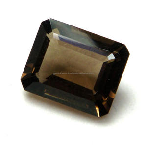 Top Qualité Naturel Grand Quartz Fumé Pierres Précieuses Coussin Ovale Forme Personnalisée Taille Quartz Brun Top Qualité - Product Image 3