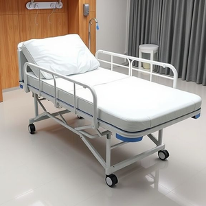 Drap plat d'hôpital jetable en coton satiné, 200 fils, imperméable, respirant, durable, doux, écologique, élastique, lavable - Product Image 2