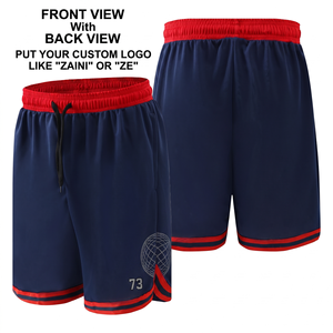 Men <b>Board</b> Shorts 180 GSM Premium Polyester Mesh Quick Dry Drawstring Mid Waist <b>Black</b> Grey Side Panel Cartoon Monsters Digital - Product Image 1