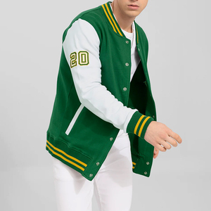 เสื้อแจ็คเก็ตหนัง Leatherman Varsity สำหรับผู้ชาย ดีไซน์ใหม่ 2026 เสื้อแจ็คเก็ตเบสบอล Varsity สำหรับผู้ชาย คุณภาพสูง ผลิตตามสั่ง - Product Image 3
