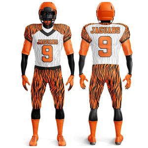 Uniforme de Fútbol Americano con Estampado de Sublimación Completa, Acolchado, de Secado Rápido, Transpirable, Ajustado, Pantalones y Camiseta de Fútbol Americano, Equipamiento Deportivo Juvenil - Product Image 3
