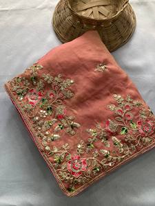 ชุดงานแต่งงานแบบพิเศษ ผ้าชีฟองนุ่มทันสมัย NxC Moss พร้อมงานปักลายฉลุ ขอบผ้า Aarco แห้งเร็ว - Product Image 5