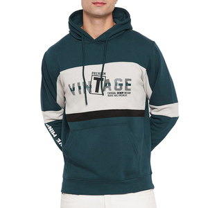 Sweat-shirts d'hiver pour hommes 100 % coton avec logo personnalisé, sweats à capuche pull-over, vente en gros OEM, conception sur mesure - Product Image 1