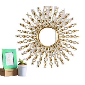 Most Selling Customized Unique Wall <b>Mirror</b> In Metal For Home Livingroom Hotel Hallway Decorative Use Wall <b>Hanging</b> <b>Mirror</b> - Product Image 1