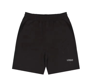 Shorts de sport unisexes de haute qualité en maille, personnalisables avec logo OEM, en Spandex/Nylon, décontractés, à motif uni, respirants, pour le basketball - Product Image 2