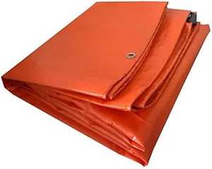 Bâche en PEHD de qualité alimentaire 150 g/m² compatible FDA, imperméable, pour protéger les céréales et les produits, réutilisable - Product Image 4