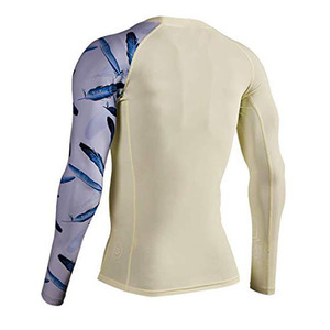 Custom Logo Ozias Industries <b>Men's</b> Full Sleeve Rash Guard <b>Compression</b> <b>Shirt</b> Polyester Spandex Quick Dry OEM ODM Wholesale - Product Image 4