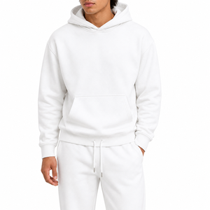 Custom Mens Tracksuit Flared Sweatsuit Sets 300-500gsm 100% Cotton Baggy Fleece <b>Oversized</b> Hoodie <b>Jogger</b> Set Tracksuit for Men - Product Image 1