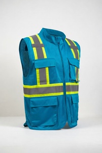 Gilet de sécurité de travail léger et durable pour hommes, gilet de protection pour les travaux de sécurité - Product Image 2