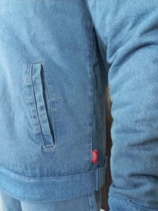 Best Men's 100% Cotton Winter Hooded <b>Jeans</b> Solid Casual Street Style Regular Fit Durable <b>Soft</b> Quick Dry Eco-Friendly Breathable - Product Image 4