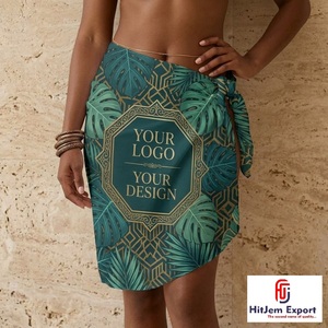 Sarong Hawaïen Polynésien Imprimé Personnalisé, Paréo de Plage, Tenue de Vacances, Fabricant et Fournisseur de Tissus OEM ODM en Inde - Product Image 4