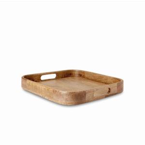 Plateau de service en bois d'acacia écologique de qualité supérieure, finition polie, taille et couleur personnalisables pour la cuisine, le restaurant, l'hôtel, la restauration - Product Image 2