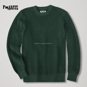 Suéter de Punto Casual para Hombre, Cuello Redondo, Transpirable, Manga Larga, Logotipo Frontal, 100% Fibra de Bambú, Oferta Especial Invierno 2026 - Product Image 3