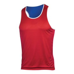 Conjunto de Chaleco y Pantalones Cortos de Boxeo con Logotipo Frontal Personalizado, Uniforme de Kick Boxing Unisex, 100% Poliéster, Secado Rápido, Duradero y Transpirable - Product Image 2