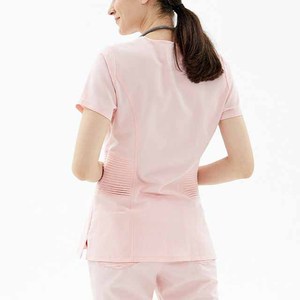 Premium Customizable Medical <b>Scrubs</b> Uniform Set for Men Women Stretchy Breathable Comfortable Nurse Suit Needle Hospital - Product Image 4