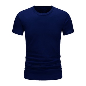 เสื้อยืดผู้ชายผ้าโพลีเอสเตอร์/คอตตอน ระบายอากาศได้ดี ไม่หดตัว เป็นมิตรต่อสิ่งแวดล้อม วัสดุคุณภาพดี แห้งเร็ว แขนสั้น ทรงปกติ รับผลิตแบบ OEM - Product Image 3
