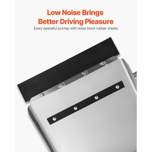 Parafanghi in Acciaio Inox 24\" X 24\" per Camion, 1 Paio con Staffa Tubolare e Accessori di Montaggio, Parti Carrozzeria R - Product Image 5