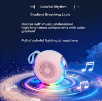 Enceinte portable Y06 Mini avec lumière RGB, étanche, stéréo, basses puissantes, radio FM, TF, USB, horloge, enceinte audio sans fil pour extérieur