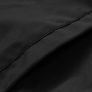 Veste coupe-vent pour homme, couleur contrastée, violet, blanc, noir, col montant, fermeture éclair, coupe-vent, style sportif, vêtements d'automne - Product Image 3