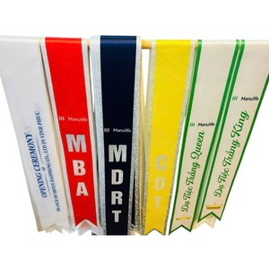 Capa de Graduación de la Universidad Nacional de Economía, Azul con Ribete Dorado, Estilo Bandera de Satén, Impresión Digital Duradera, Regreso a Clases - Product Image 5