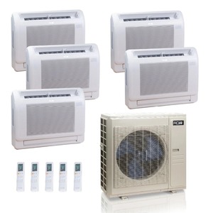 เครื่องปรับอากาศแบบแยกส่วน 5 โซน 48000 BTU สำหรับพื้นที่เชิงพาณิชย์ ให้ความเย็นทรงพลัง ทำงานเงียบ - Product Image 5