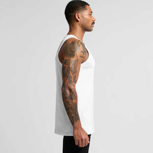 Camiseta sin mangas personalizada al por mayor para hombre, camiseta de gimnasio para entrenamiento, fitness, de secado rápido, chaleco deportivo. - Product Image 2