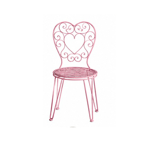 Green Metal <b>Dining</b> Chair with Leaf Design Traditional Outdoor Furniture Stable Frame Antique Style Home Decor - Product Image 3