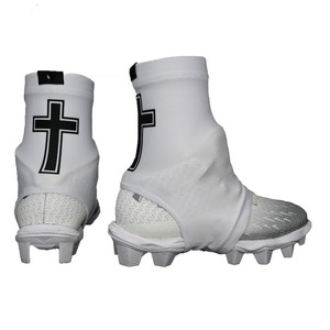 Cubrecalzado para tacos de fútbol americano, cubre cordones, para adultos, colores personalizados, poliéster/nailon, secado rápido, anti-UV - Product Image 1