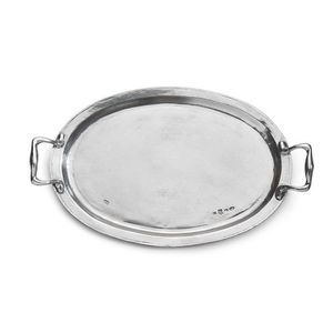 Plateau en aluminium antique pour une décoration élégante de table à manger, avec une finition polie durable et un savoir-faire classique - Product Image 6