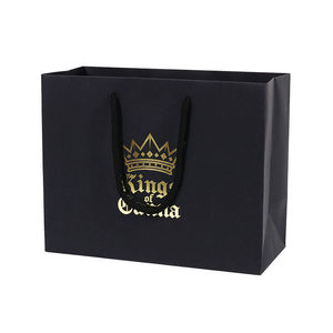 Custom Branded Eco-Friendly Reusable Kraft Paper <b>Bags</b> with Logo Printed Shopping and <b>Gift</b> <b>Bags</b> for Retail and Promotions - Product Image 3