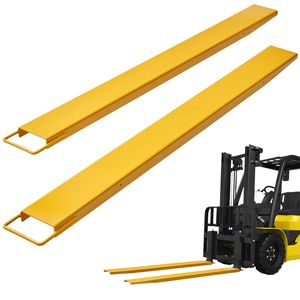 Estensioni per Forche da Pallet, Lunghezza 72 Pollici, Larghezza 4,5 Pollici, Acciaio al Carbonio Resistente, 1 Paio, Nuove Estensioni per Carrelli Elevatori - Product Image 5