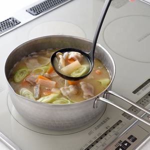 Casserole Yukihira, 15 cm, 18 cm, 20 cm, ustensiles de cuisine de fabrication japonaise, batterie de cuisine entièrement en acier inoxydable, robuste, pour la cuisine domestique - Product Image 6