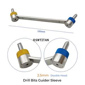 Universal <b>Drill</b> <b>Guide</b> Double <b>Drill</b> Sleeves 2.5mm/3.2mm Double Ended Veterinary Orthopedic Instrument By Surgiright Instrument - Product Image 2