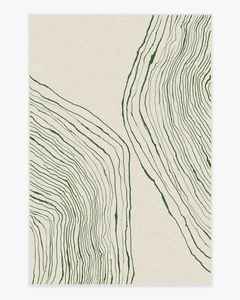 Alfombra de Lana y Viscosa de Lujo, Hecha a Mano, Diseño Moderno y Abstracto, Alfombra de Diseño Personalizada, Hecha a Mano, para Sala de Estar - Product Image 4